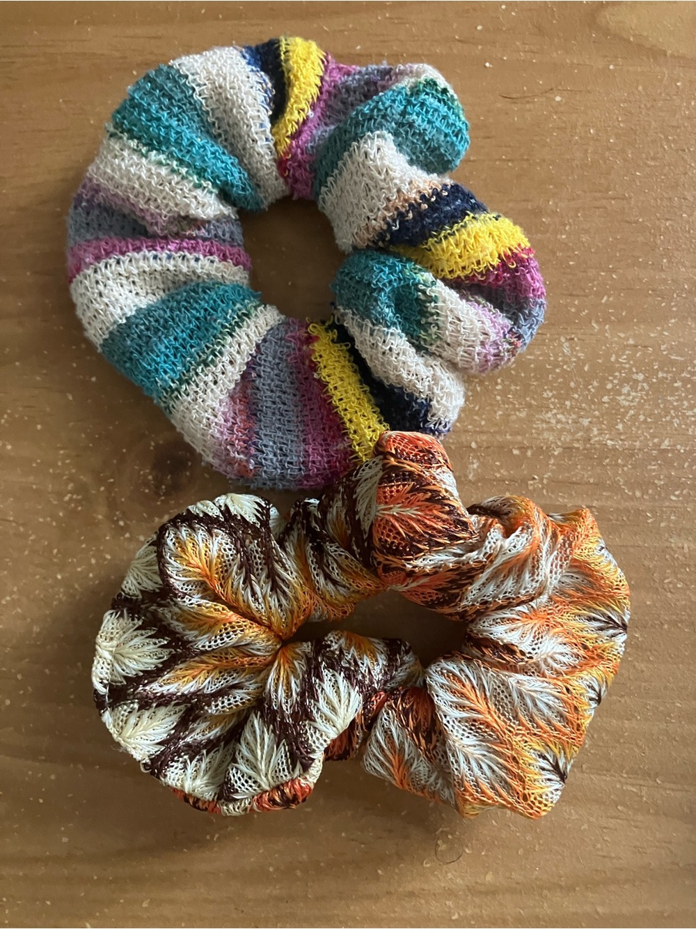 Two Natural Life Scruchies